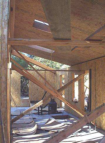 Rool Panels Viewed from Interior