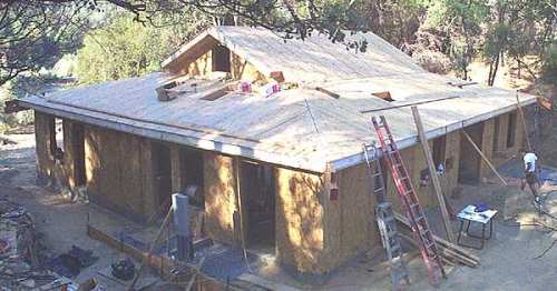 Completed Roof Panel Installation