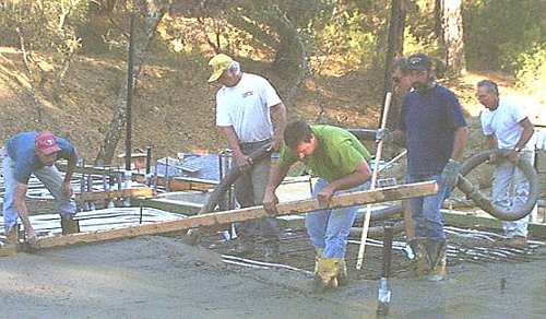 Slab Pouring