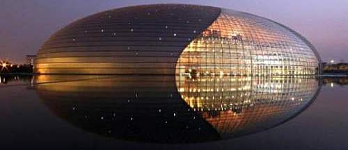 French architect Paul Andreu designed the National Grand Theater in Beijing. Could this be a design clue as to what homes of the future might look like?
