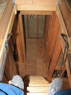 The best time to install your pull down attic ladder is during construction or major renovation efforts.