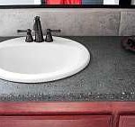 Bathroom Countertop Dark Granite Bathroom Countertop Dark Granite