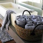 Bathroom Storage Towel Basket Bathroom Storage Towel Basket