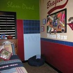 Boys Sports Room Baseball Wall Mural