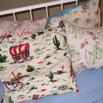 Boys Room Cowboy Pillow