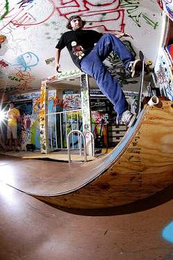 A bit extreme to be sure, but thats what the skating lifestyle is all about!