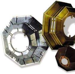 Die cast housings are quieter and prevent wobbly fan blades, but more expensive than steel stamped housings.