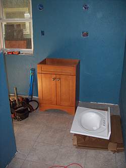 You can find inexpensive bathroom vanities that will really change the look of your bathroom.