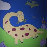 Dinosaur Decor Wall Mural