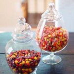 Fall Decorating Apothecary Jars Halloween Candy Fall Decorating Apothecary Jars Halloween Candy