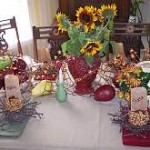 Fall Tablescape with Sunflowers Fall Tablescape with Sunflowers
