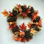 Fall Wreath with Pinecones Fall Wreath with Pinecones