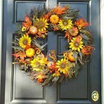 Fall Wreath with Sunflowers Fall Wreath with Sunflowers