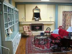 Use a consistent theme in your great room design. A more eclectic style works too. Photo by Posh Living, LLC