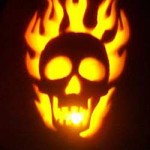 Halloween Frightening Skull Head Halloween Frightening Skull Head