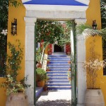 Tuscan Mediterranean Garden Doorway Tuscan Mediterranean Garden Doorway