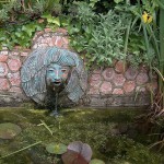 Tuscan Mediterranean Garden Water Feature Tuscan Mediterranean Garden Water Feature