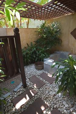 You can create your own backyard oasis with a little planning and creativity.