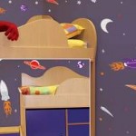 Outer Space Boys Room Wall Stickers
