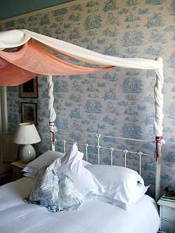 A canopy will add whimsical fun to your princess bedroom theme. Whether she is 6, 9 or even 12 years old, you can tailor the canopy decoration to her tastes.