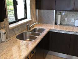 Since you have less square footage in a small kitchen, you can go with more expensive materials like granite counter tops and still keep the budget down.
