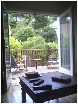 Plan your small yard to take advantage of views from inside looking out through doors and windows and to enhance privacy.
