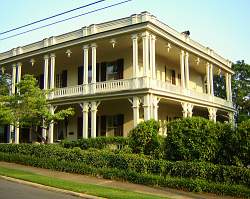 Balconies, columns and porches are typical of the distinctive features in Southern Living home architecture.