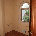 Tuscan Bathroom With Plastered Walls Tuscan Bathroom With Plastered Walls