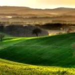 Tuscan Landscape Window View Tuscan Landscape Window View