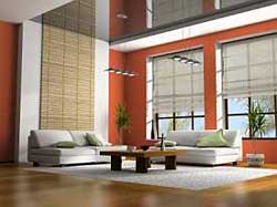 Tall windows present special challenges. Blinds or shades with remote control can help.